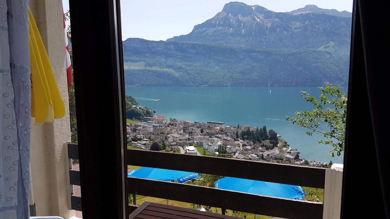 Hotel Platten Apartment Gersau Esterno foto